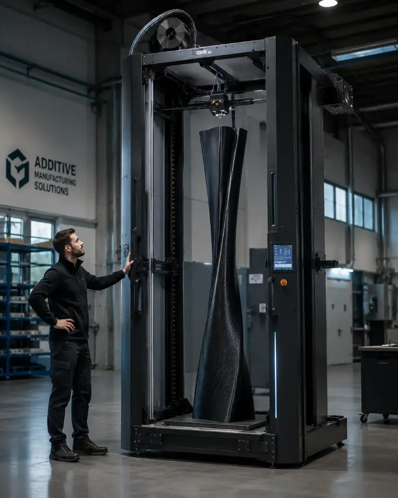Stampa additiva grande formato (fino a 400 x 1000 mm)